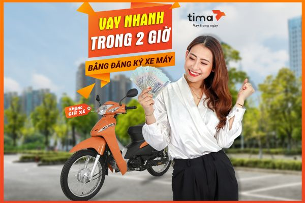 Vay tiền bằng cavet xe máy - Hình thức vay ưu việt
